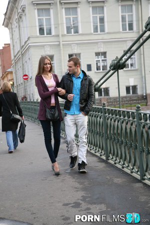 18 year old beauty Agnes takes great care in flaunting perky tits in the nude